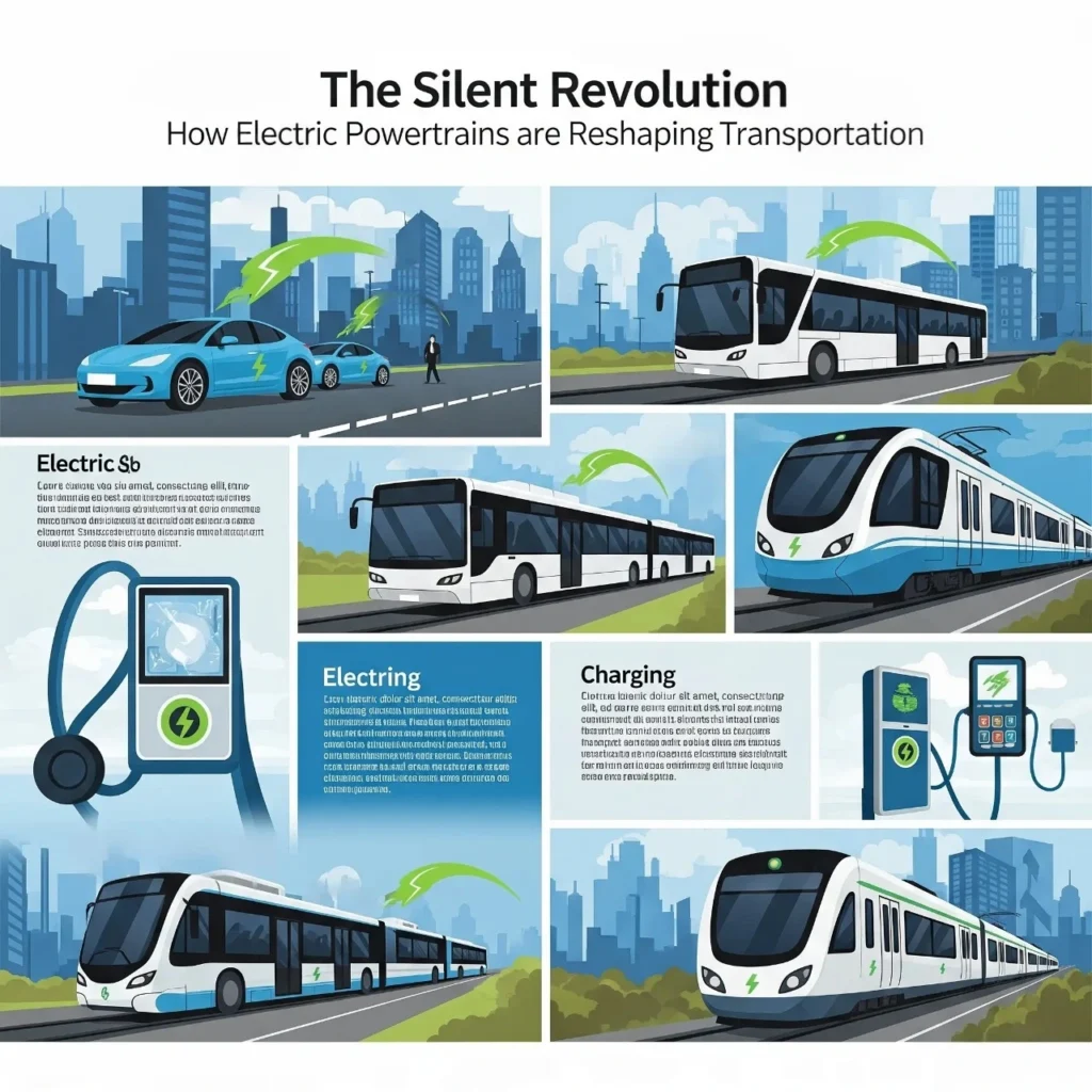 The Silent Revolution How Electric Powertrains are Reshaping Transportation